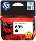 HP 655  BLACK ORIGINAL 