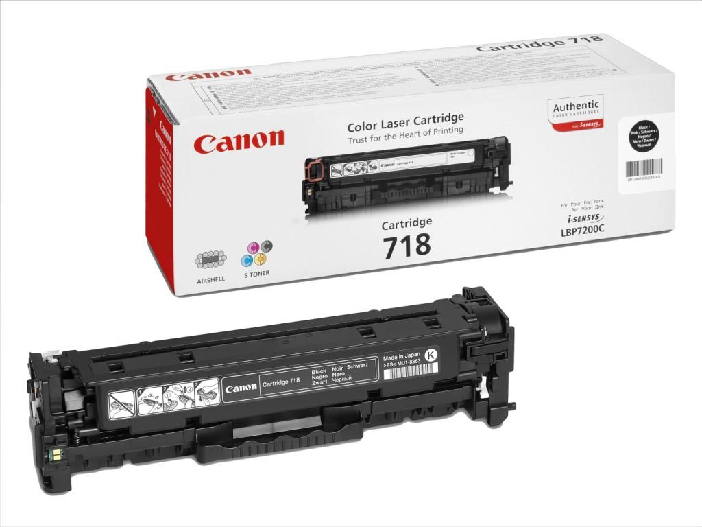 CANON CRG718 BK  TONER CARTRIDGE BLACK
ID:245