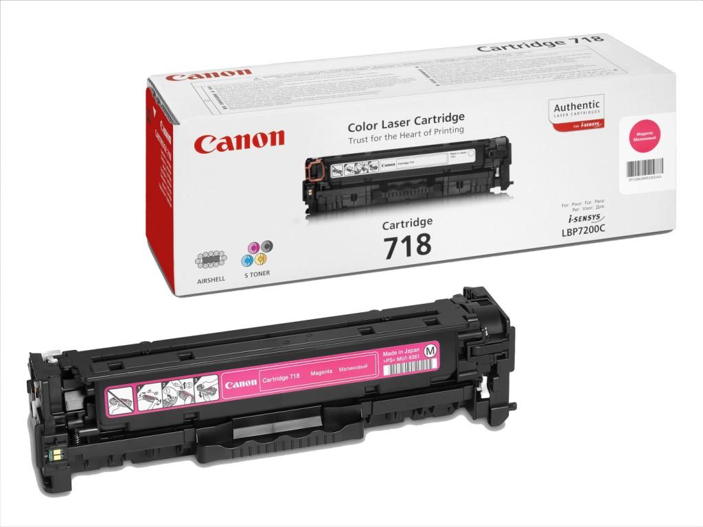 CANON CRG718 M TONER CARTRIDGE MAGENTA
ID:235