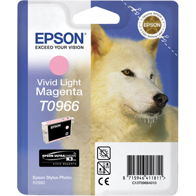 EPSON T0966 VIVID LIGHT MAGENTA INK ID:180