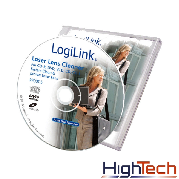 LOGILINK LENS CLEANER FOR CD & DVD ID:75
