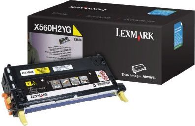 LEXMARK X560N YELLOW TONER ID:202