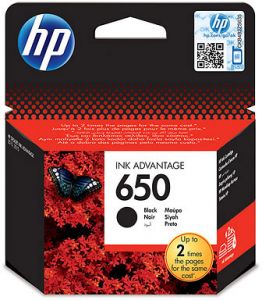 HP 650  BLACK ORIGINAL