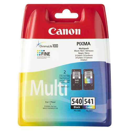 CANON Ink Cartridge 540/541 Multipack
