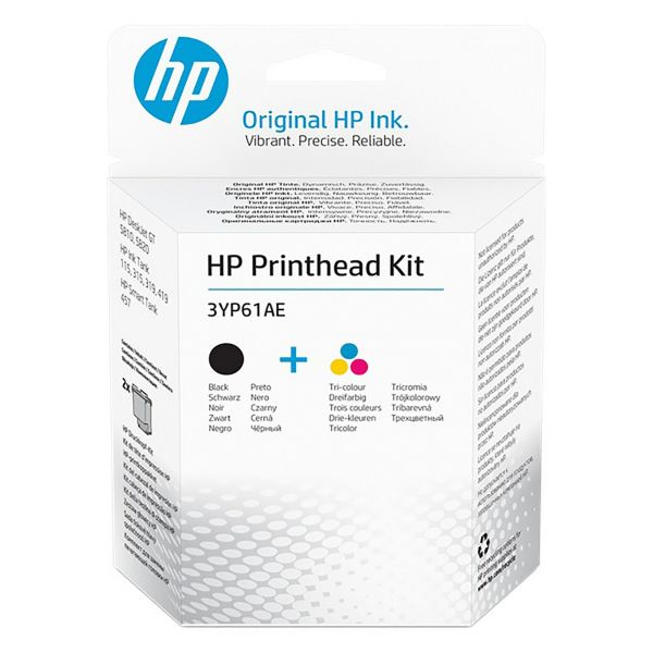 HP PRINTHEAD KIT BLACK AND TRI COLOR 3YP61AE
