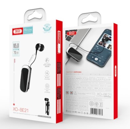 XO BT EARPHONE BE21 BLACK
