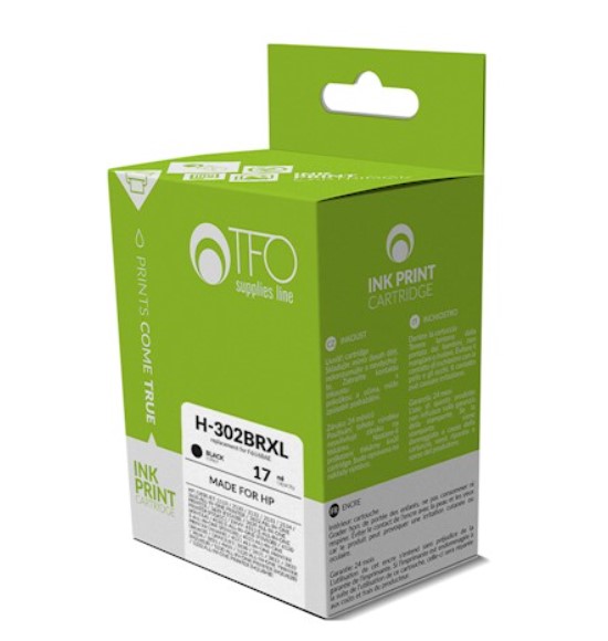 HP 302XL BLACK COMPATIBLE INK 