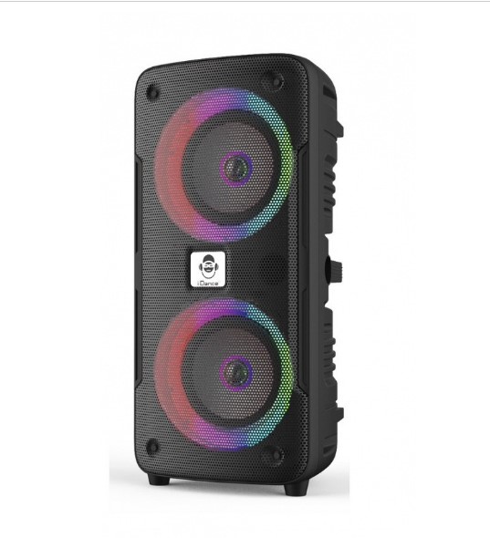 iDance Portable Karaoke Speaker USB/BT Black
