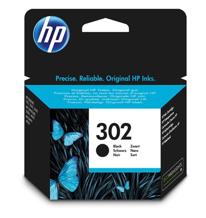 HP 302 BLACK ORIGINAL