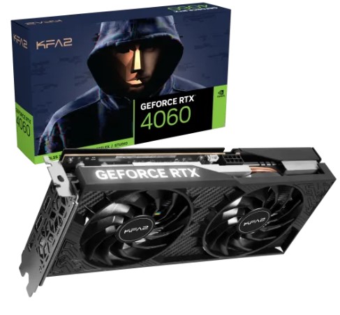 KFA2 GeForce RTX 4060 1-Click OC 8GB GDDR6