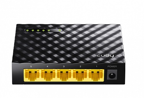 Cudy Switch Gigabit Ethernet 5-Ports Desktop  with UK Plug
