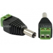 2.1MM MALE CCTV CAMERA DC POWER JACK CONNECTOR