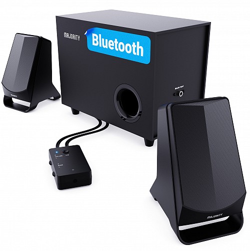 Majority DX30 PC Speakers + SUB Woofer 80W USB & 3.5mm
