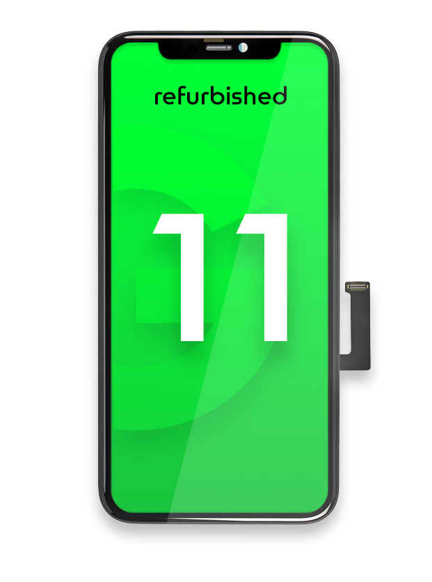 Apple iPhone 11 LCD Display + Touchscreen - Refurbished (Universal Version) - Black